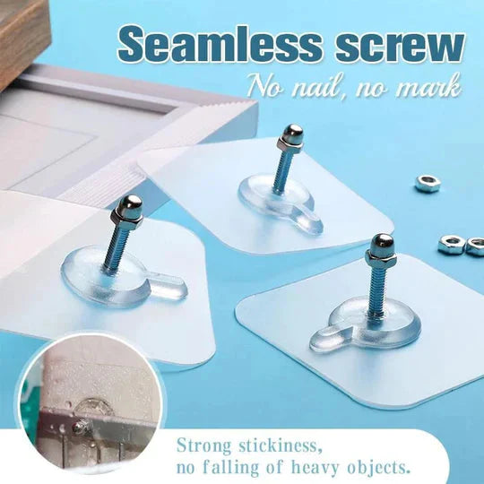 Punch-Free Screw Stickers - (IMPORTED) PACK OF 10 🤩