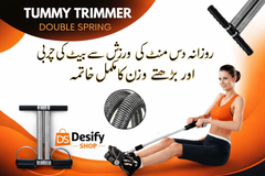 Tummy Trimmer Double Spring | Home Gym Fitness Equipment for Belly Fat & Weight Loss in Pakistan